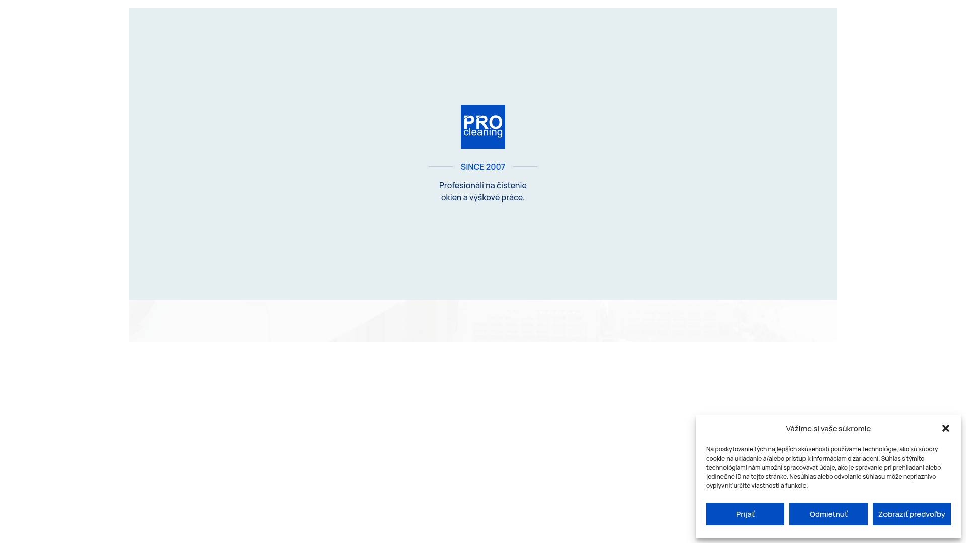 PROcleaning — Kompletní web + vizuální identita